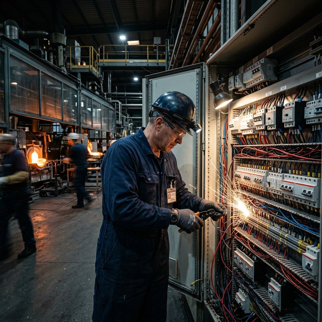 Eskişehir Şişecam Fabrikası Pano Bağlantı İşleri